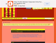 Tablet Screenshot of mccolp.net